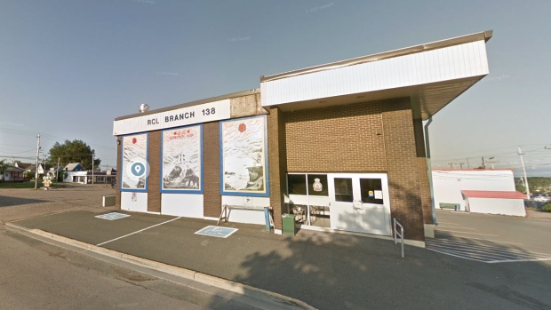 Ashby legion in Cape Breton robbed at gunpoint last week; An exterior view of the Royal Canadian Legion Branch 138 in Sydney, N\.S\. This branch is also known as the Ashby legion\.