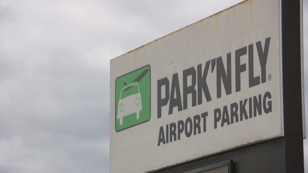 Park'N Fly reveals data breach affecting 1 million customer files; A screen grab from video shot in April 2020 shows a Park'N Fly logo\.