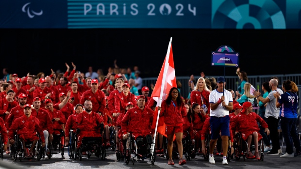 Paris Paralympics declared open amid grand spectacle at Place de la Concorde; Wheelchair basketball player Patrick Anderson and swimmer Katarina Roxon lead Team Canada into the Paris Paralympics opening ceremony on Wednesday at the Place de la Concorde\.