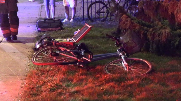 Cyclist dies in hospital after being hit by driver in Etobicoke; A 26-year-old cyclist has died as a result of her injuries after being struck by a driver in Etobicoke on Aug\. 24\. Anyone who may have security or dash camera footage of the area or the collision is asked to contact police\.