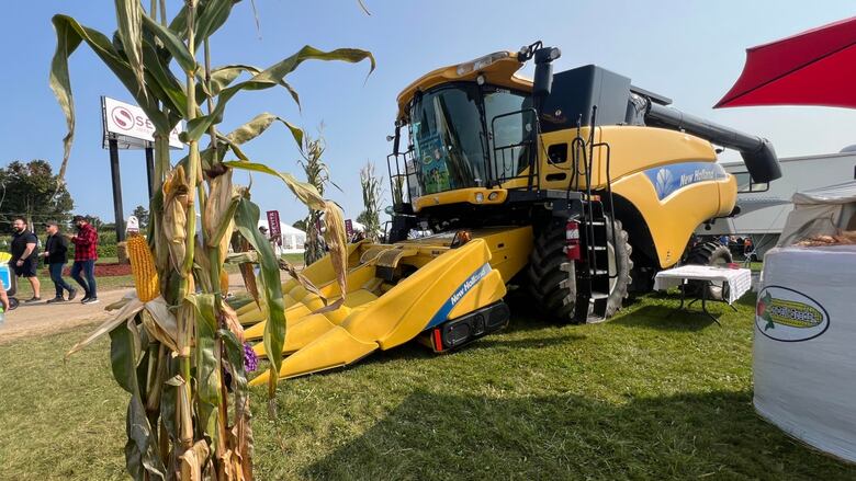 Agriculture technology is a key feature of the Outdoor Farm Show, with companies showcasing the latest products and services. The big machines, however, always remain a big draw. 