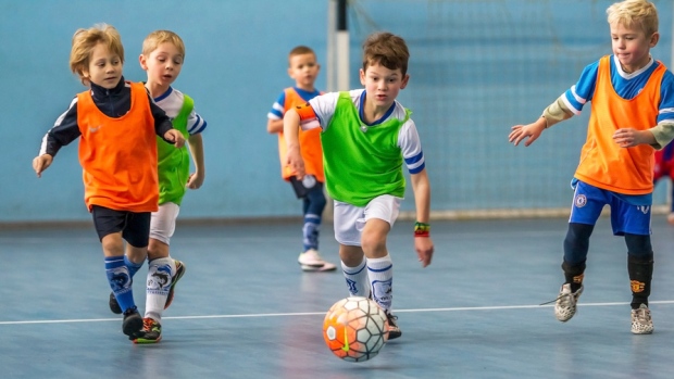 When the sport you love leads to burnout: Young athletes face mounting pressure; Editorial Use Only Use of this image for advertising or promotional purposes is prohibited Odessa, Ukraine -December3,2016: Little boys, children play in mini-football in indoor sports hall at Junior championship sports city\. Children's sports - healthy lifestyle\. Sport children footballers; Shutterstock ID 529487926; Cost Ctr: redownload; Manager: redownload; Email: redownload; Project: redownload