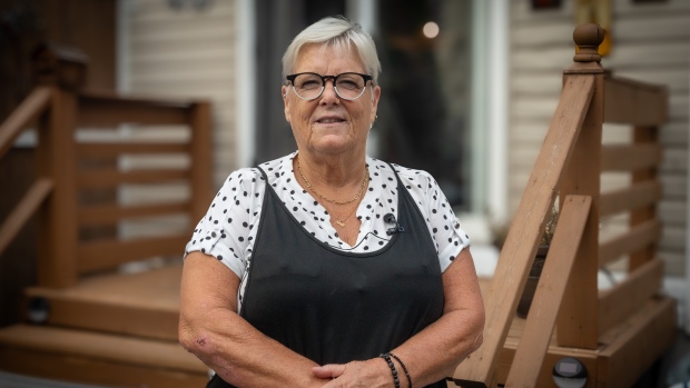 'It's like a horror film': Rat infestation has residents fleeing Kanata row houses; Kim Hallarn lives in a unit in a row house in Kanata that is infested with rats\. The issue began July 2024\. 