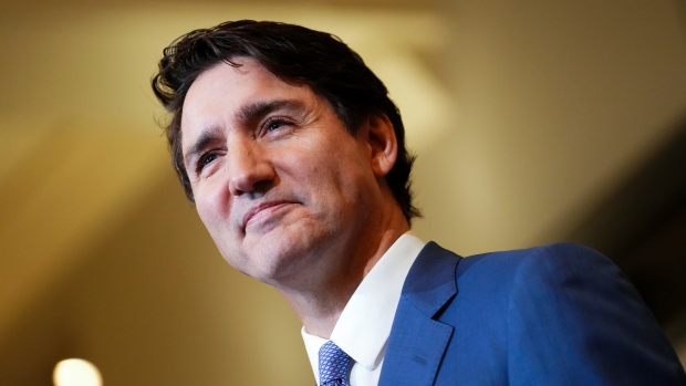 A defiant Trudeau says he's staying on as leader after caucus revolt; Prime Minister Justin Trudeau holds a press conference on Parliament Hill in Ottawa on Thursday, Oct\. 24, 2024\.