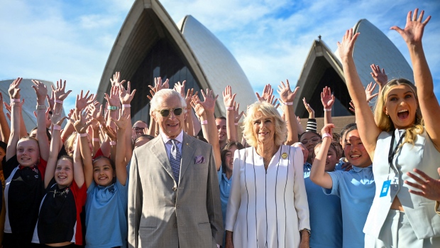 A royal tour 'built around social media': King Charles finds moments of informality and controversy Down Under; Britain's King Charles and Queen Camilla visit Sydney Opera House during the King and Queen's Royal Visit to Australia, October 22, 2024\. Victoria Jones/Pool via REUTERS