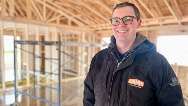 Poilievre's plan to remove the GST on new homes gets mixed reaction on P.E.I.; Alex Davidson, owner/operator of Holmes Construction on P\.E\.I\.