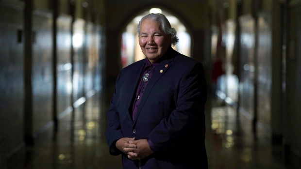 'Keep trying. Dream': The life and message of Murray Sinclair honoured at memorial service; Sen\. Murray Sinclair poses for a photo outside his Senate office on Parliament Hill in Ottawa on September 20, 2016\. Sinclair, who chaired the Truth and Reconciliation Commission on residential schools, has died at the age of 73\.