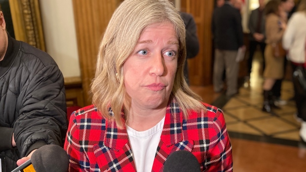 Liberals take heat from PC opposition for carbon adjustor promise; New Brunswick premier Susan Holt says they want to stabilize the healthcare system with retention bonuses for nurses\.