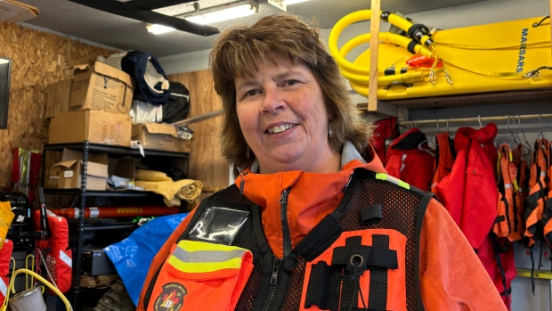 She saves lives. She sits on the Holyrood town council, too; Mabel Tilley started in search and rescue 22 years ago\. She says it's a lifestyle she'll always carry\.