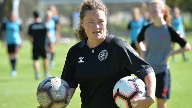 Vancouver Rise FC head coach Anja Heiner-Moller is pictured in a handout photo.