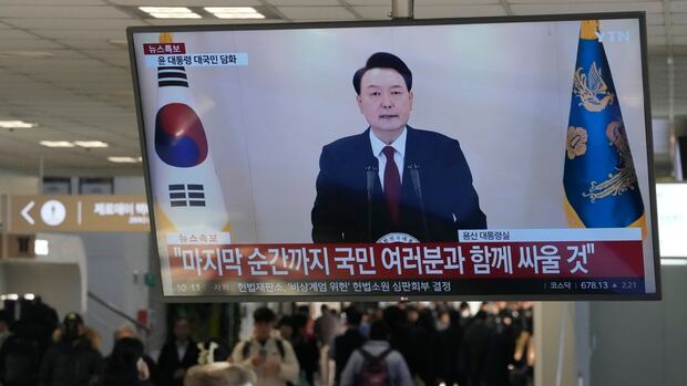 South Korea’s president defends short-lived martial legislation decree, rejects impeachment efforts