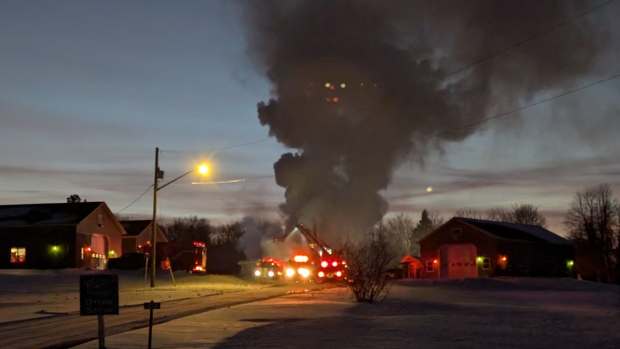 Longtime family home destroyed in Marshfield fire; Firefighters from North Shore and Charlottetown Station 2 responded to the fire at around 4 p\.m\. Friday\.