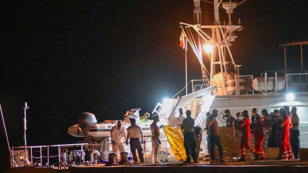 Mediterranean claimed more than 2,200 migrant lives in 2024. Here's why it could be worse this year; The bodies of some of the 64 migrants missing in the Mediterranean Sea after their ship wrecked off Italy's southern coast are disembarked at the Italian southern port-city of Roccella Ionica, early Wednesday, June 19, 2024\. U\.N\. agencies said the boat that wrecked off Calabria had set off from Turkey eight days earlier and caught fire and overturned\. Eleven people were rescued Monday, but one died soon after they were brought to land\.