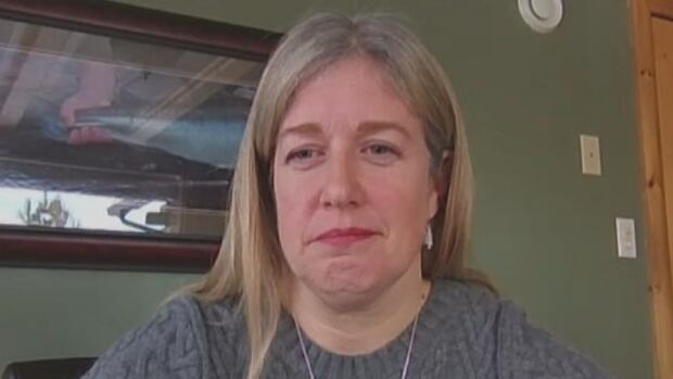 Premier Susan Holt told reporters in a media availability Tuesday the her government has asked NB Power to undergo an independent review after "thousands" of customers complained about higher-than-expected power bills. woman looks at camera