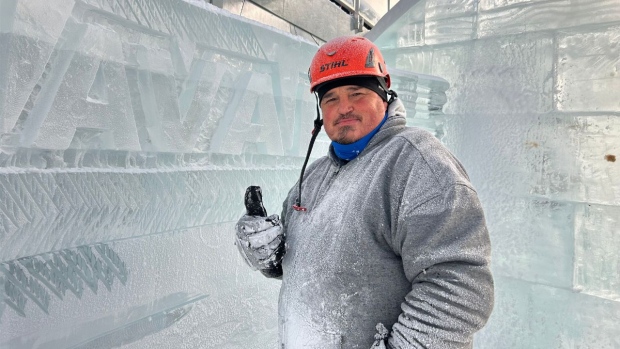 WATCH | Step inside the icy centrepiece of the world's largest winter festival; The nine-day winter carnival in Quebec City is steeped in tradition that goes back more than 100 years\. A big part of that is the ice palace — the headquarters of the festival's representative, Bonhomme Carnaval\.