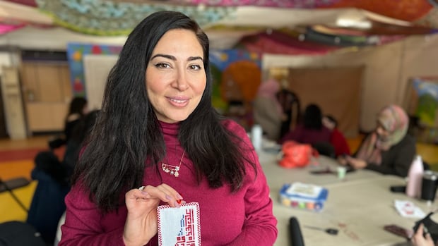 How a circle of London women are finding healing through this traditional Palestinian art