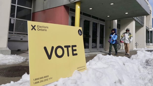 About 6% of eligible Ontario voters cast an early ballot in snap election, data shows | CBC News