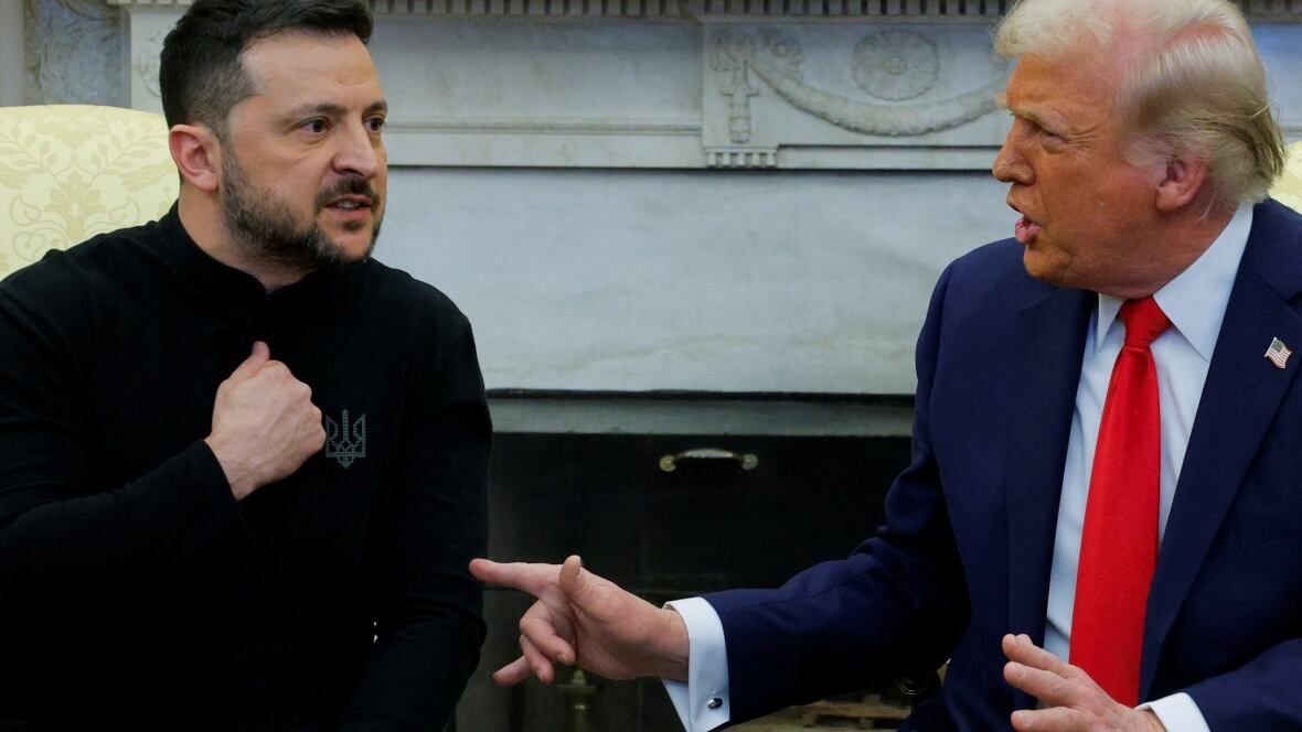 In Ukraine, a mix of anger and pride as Zelenskyy called disrespectful and ordered out of White House | CBC News