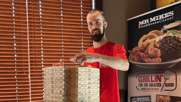 This Dresden, Ont., resident's Jenga world record is all it's stacked up to be