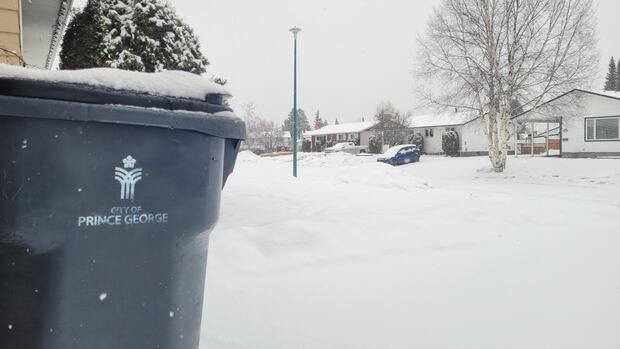 Snowfall warning, treacherous roads as winter roars back in northeast B.C.