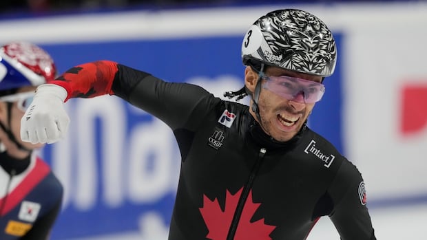 Canada's (very tall) short track star could own the world championships