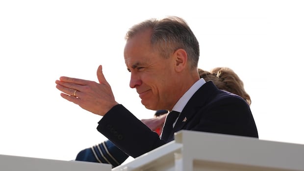 Carney arrives in London to meet King Charles and U.K. prime minister