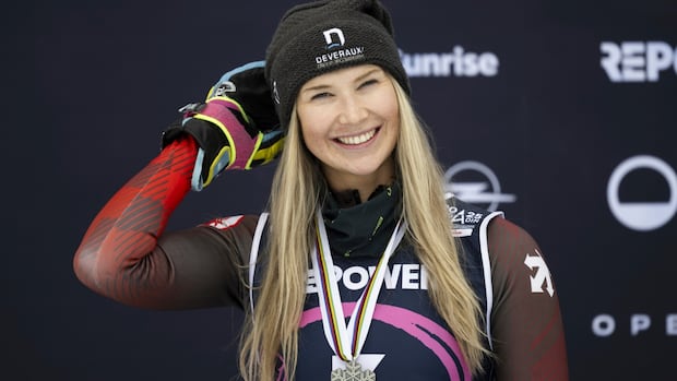 Canada's Courtney Hoffos wins silver medal at ski cross world championship