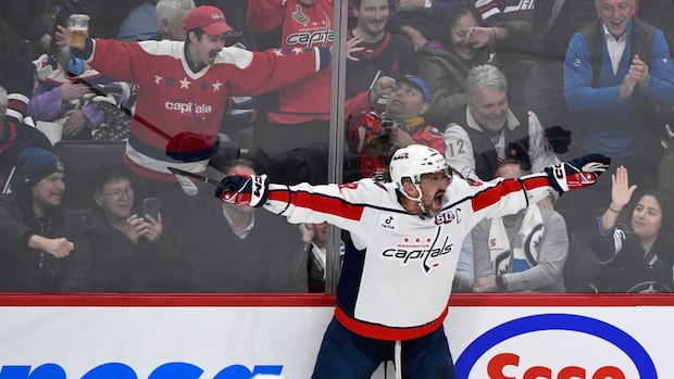 Alex Ovechkin inches closer to goals record, but Winnipeg Jets have last laugh in overtime