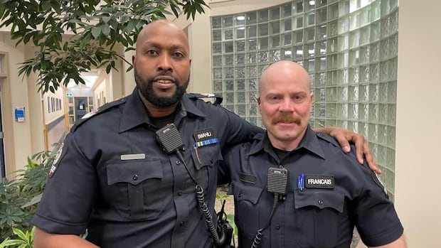 These Edmonton police officers are showing us the languages they speak