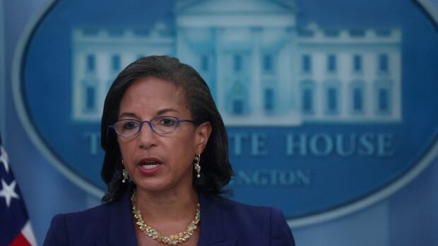 Susan Rice was the U.S. Ambassador to the United Nations during the Obama administration. She says tariffs will have an enormous impact on both Americans and Canadians. REUTERS/Leah Millis