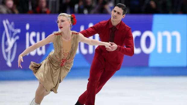 Canadian ice dancers Gilles, Poirier claim silver at figure skating worlds for 2nd straight year