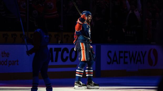 Draisaitl notches 4th 50-goal season, douses Flames in OT in return