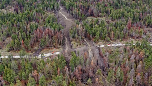 Search for missing person launched following last week's landslide near West Kelowna