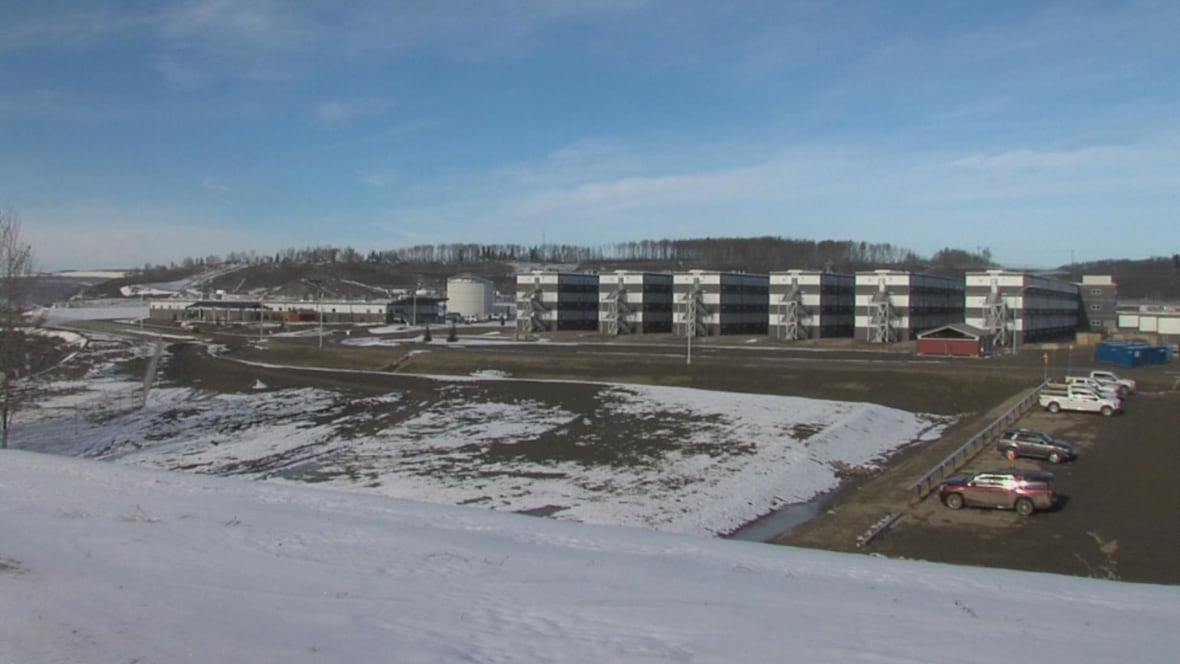 A distance of multiple bedroom buildings.