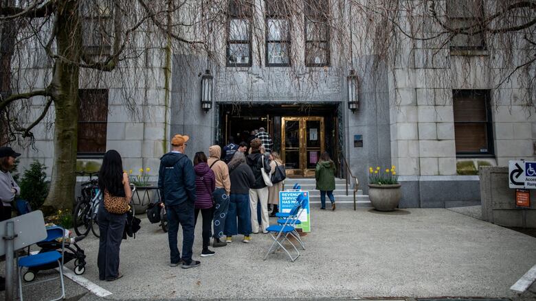 A lineup of radical   extracurricular  a gathering  with a achromatic  facade.