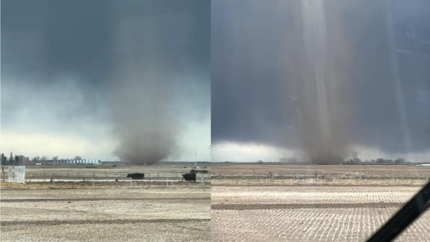 Canada's first tornado of 2025 touches down in southern Alberta
