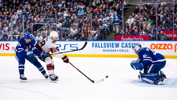 Schedule released for Sens vs. Leafs round 1 playoff series