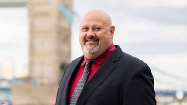 Vancouver Police Sgt. Keiron McConnell is pictured outside 