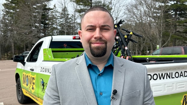 Where are these electric scooters across Moncton coming from?