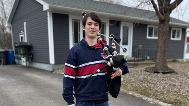 Fredericton piper ready to take requests for songs … or silence