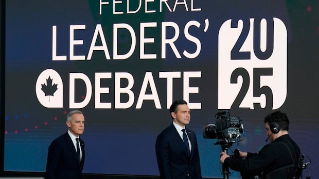 Fractious debate sees federal leaders trade blows over Trump, Trudeau and the cost of living