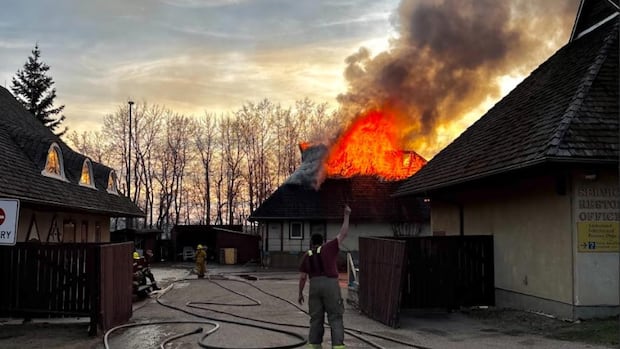 After devastating fire, Ukrainian village east of Edmonton to remain closed for the season