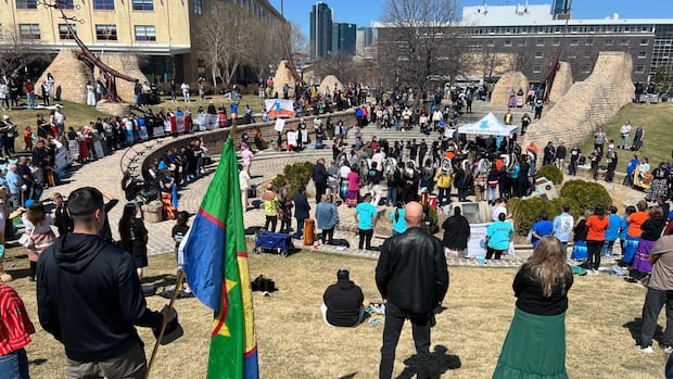 First Nations leaders call for Jordan's Principle changes at election rallies in Winnipeg, Thompson