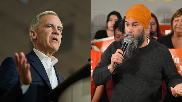 Carney, Singh stage duelling rallies in London as Liberals look to flip NDP stronghold