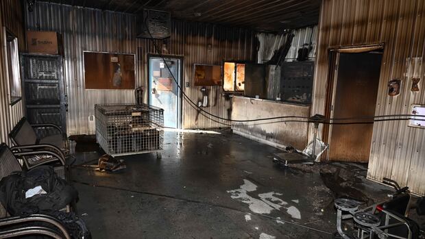 2 teens charged with arson after fire seriously damages remote First Nation's airport terminal
