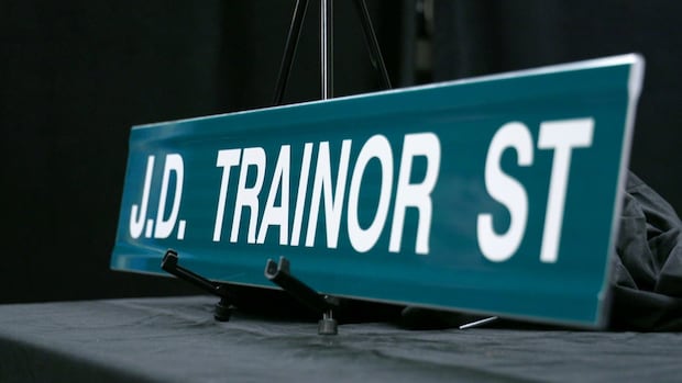 Paradise street named after late 16-year-old hockey player J.D. Trainor