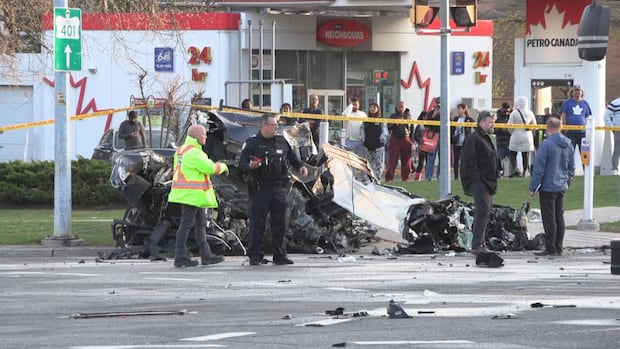 Man dead after truck and TTC bus collide in Scarborough
