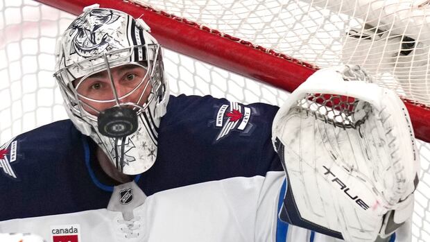 Winnipeg Jets' Hellebuyck named finalist for Hart Trophy as NHL's most valuable player | CBC News