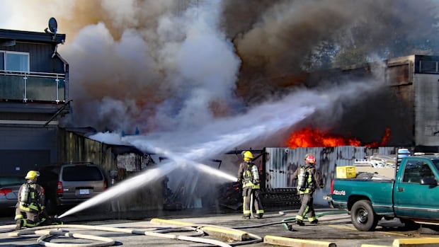 'In disbelief': Surrey skate shop co-owner devastated after fire at commercial building