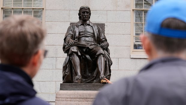 U.S. Department of Education tells Harvard it will freeze billions in future grants, aid